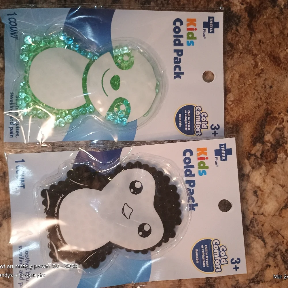 Thera plus kids cold packd Cold comfort. Chill in freezer or refrigerator New - Picture 4 of 4